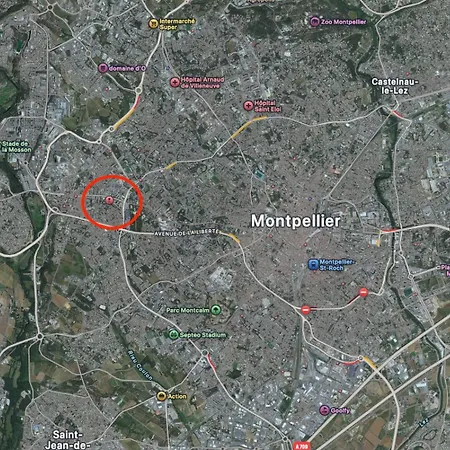 דירה Les Jardins De Lodeve, Confortable מונפלייה